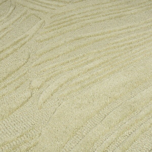 Zielony wełniany chodnik 60x230 cm Lino Leaf – Flair Rugs