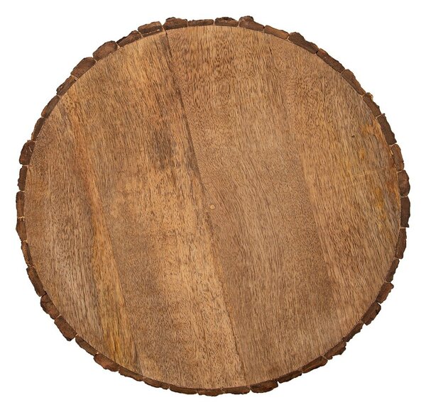 Drewniana deska do krojenia do serwowania ø 39 cm Mango – Orion