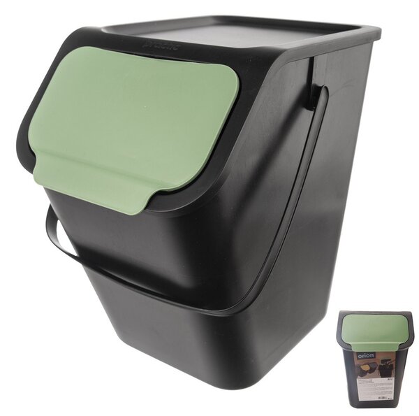Plastikowy kosz na śmieci do segregacji odpadów 25 l Bin – Orion