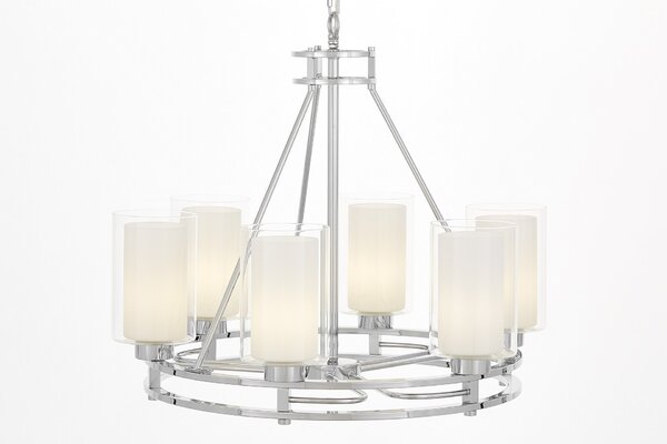 NOWOCZESNA LAMPA WISZĄCA CHROMOWANA MARIETTA W6