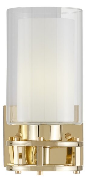LAMPA ŚCIENNA KINKIET NOWOCZESNY ZŁOTY MARIETTA W1