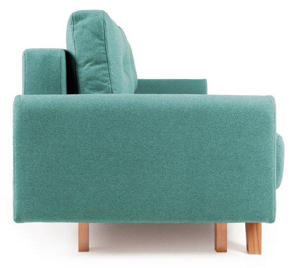 Turkusowa sofa rozkładana Bonami Selection Pop