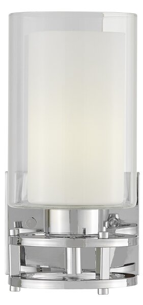 LAMPA ŚCIENNA KINKIET NOWOCZESNY CHROMOWANY MARIETTA W1