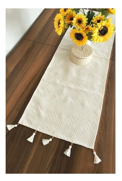 Bieżnik z bawełny organicznej 40x130 cm – Mila Home