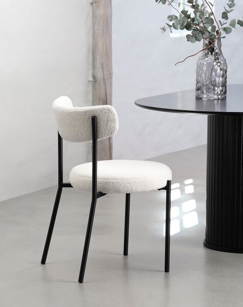 Białe krzesła zestaw 2 szt. Gimli – Unique Furniture