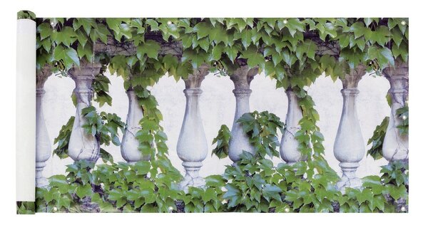 Zielona plastikowa osłona balkonowa 500x85 cm – Maximex
