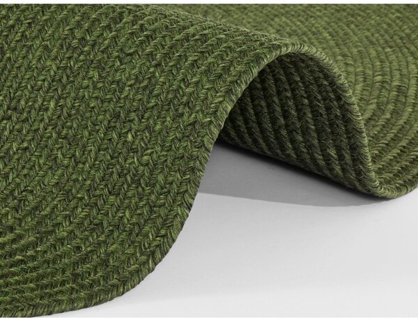 Zielony okrągły dywan odpowiedni na zewnątrz ø 150 cm – NORTHRUGS