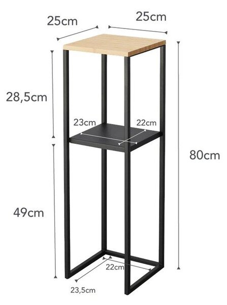 Metalowy kwietnik Tower – YAMAZAKI