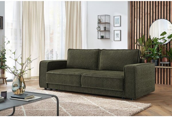 Zielona sofa rozkładana Emile – Bobochic Paris