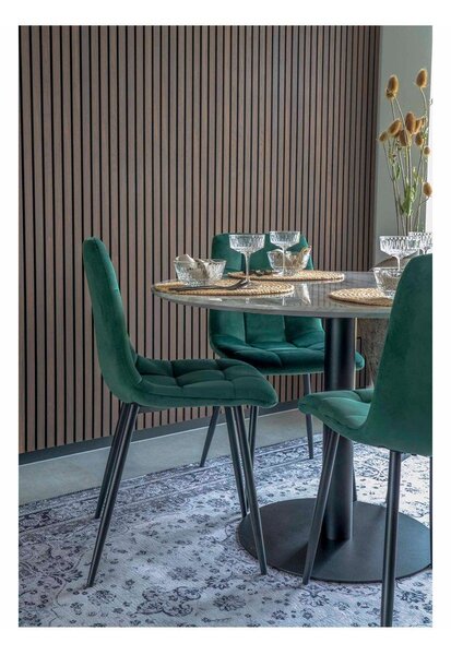 Zielone krzesła zestaw 2 Middelfart – House Nordic