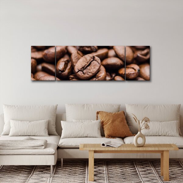 Obraz ziaren kawy (170x50 cm)