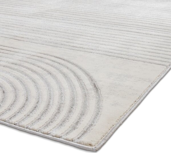 Jasnoszaro-kremowy dywan 80x150 cm Apollo – Think Rugs