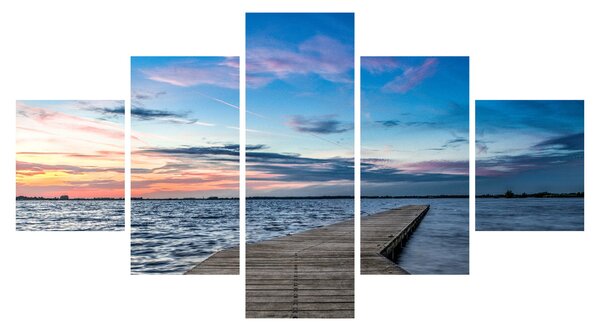 Obraz - Molo (125x70 cm)