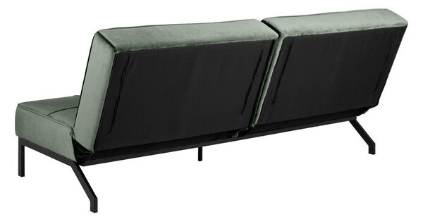 Zielona sofa rozkładana Actona Perugia