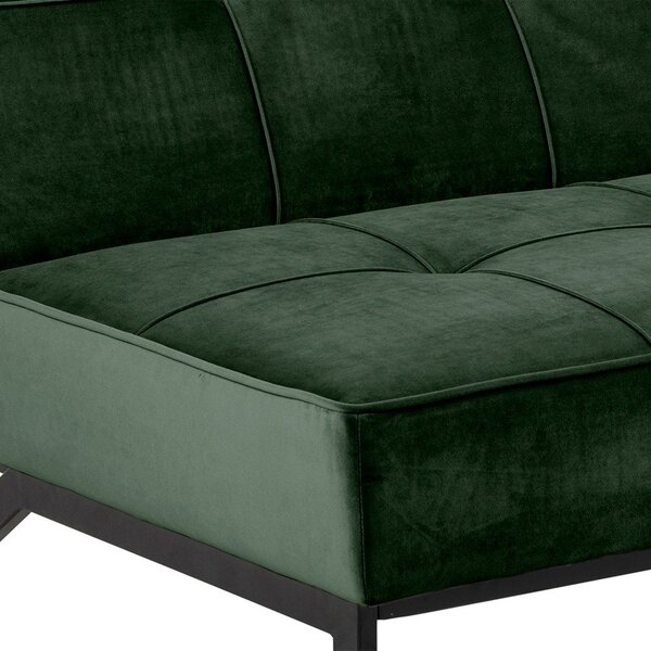 Zielona sofa rozkładana Actona Perugia
