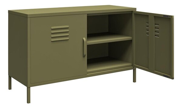Zielona metalowa szafka 98x63 cm Bradford – Støraa