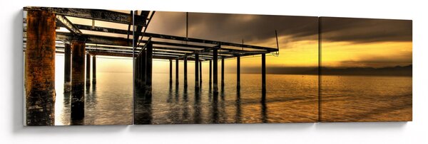 Obraz - Architektura nad wybrzeżem (170x50 cm)