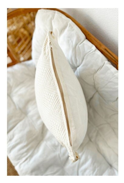 Poszewki na poduszki zestaw 4 szt. z bio bawełny 43x43 cm Natural – Mila Home
