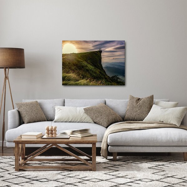 Obraz kobiet na klifie (70x50 cm)