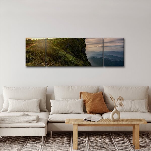 Obraz kobiet na klifie (170x50 cm)
