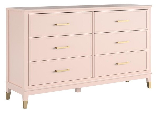 Różowa komoda 144x85x41 cm Westerleigh – Støraa