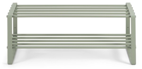 Szarozielona metalowa szafka na buty 70x29x27 cm Rex – Spinder Design