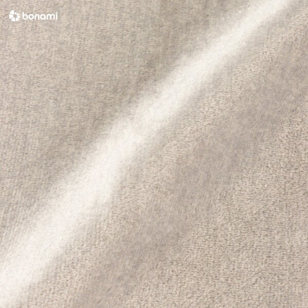Beżowa 3-osobowa sofa rozkładana z aksamitnym obiciem Windsor & Co Sofas Cirrus