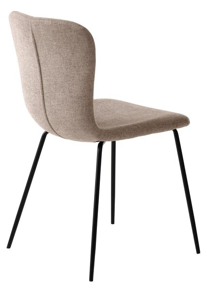 Beżowe krzesło Delta – Unique Furniture