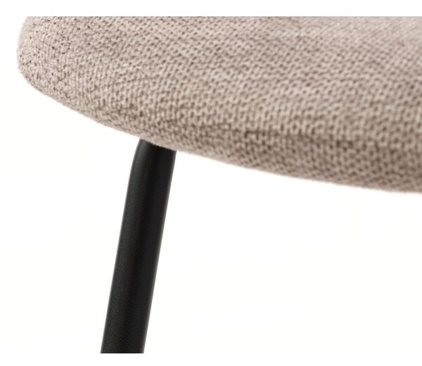Beżowe krzesło Delta – Unique Furniture