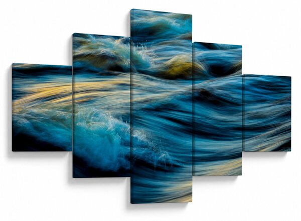 Obraz - Fale (125x70 cm)