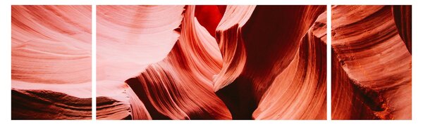 Obraz czerwonych skał (170x50 cm)
