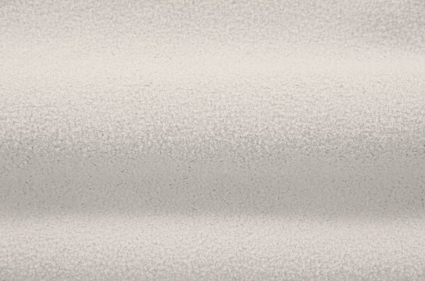 Biały fotel z materiału bouclé Jenny – Micadoni Home