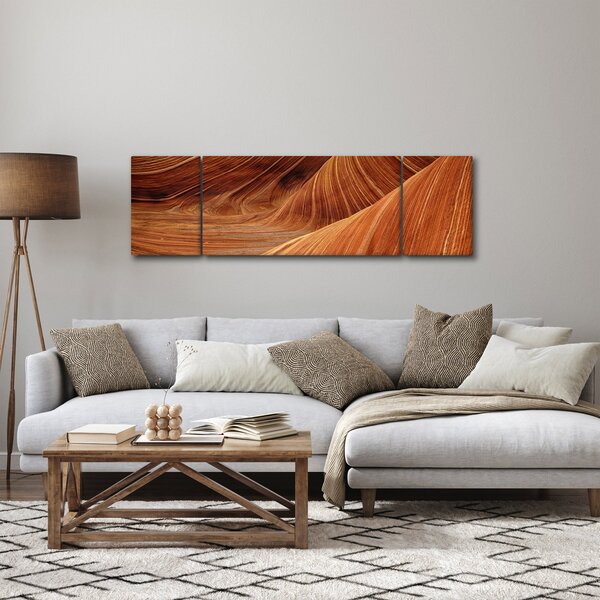Obraz - Czerwony piasek (170x50 cm)