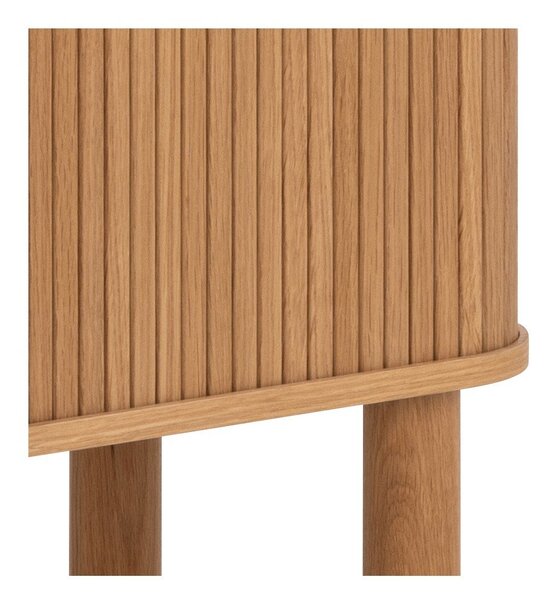 Szafka w dekorze dębu z drzwiami przesuwnymi 80x145 cm Langley – Actona