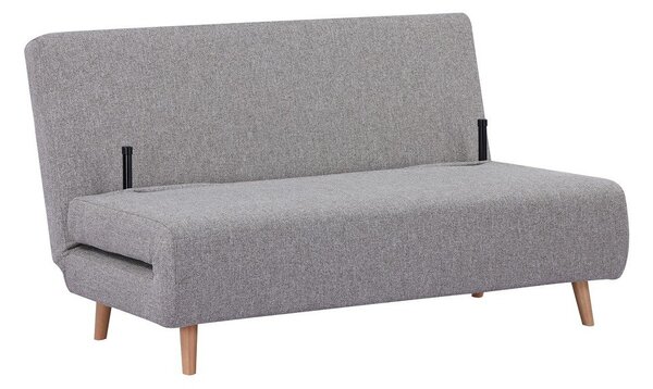Szara rozkładana sofa 140 cm Marlow – House Nordic