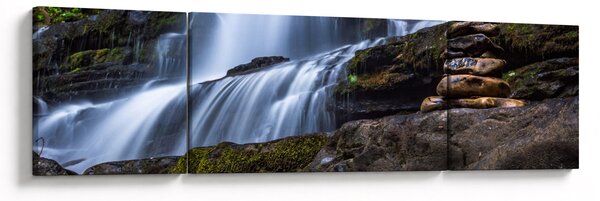 Obraz wodospadu (170x50 cm)