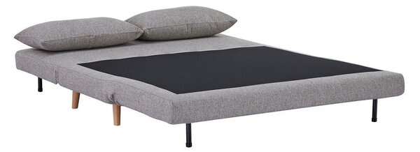 Szara rozkładana sofa 140 cm Marlow – House Nordic
