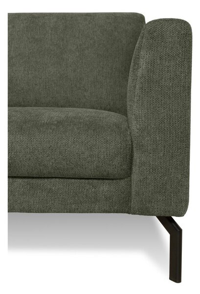 Ciemnozielona sofa 165 cm Gomero – Scandic