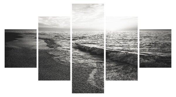 Obraz - Na brzegu morza (125x70 cm)