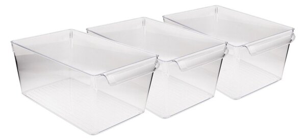 Plastikowy organizer do lodówki 3 szt. – Hermia