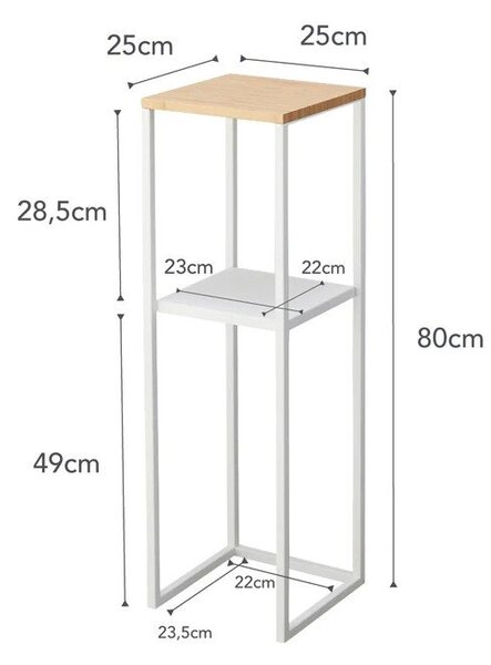 Metalowy kwietnik Tower – YAMAZAKI
