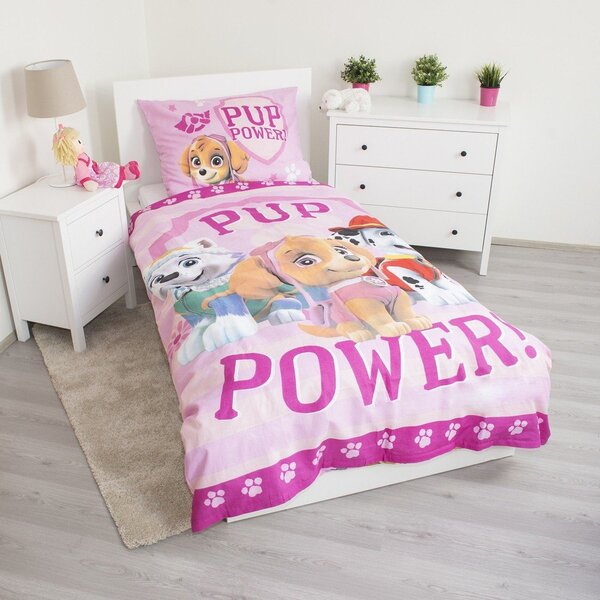 Bawełniana dziecięca pościel jednoosobowa 140x200 cm Paw Patrol – Jerry Fabrics