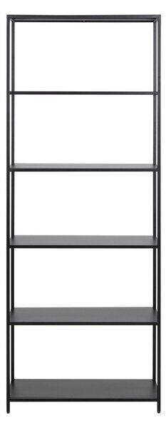 Czarny metalowy regał 70x185 cm Newcastle – Actona