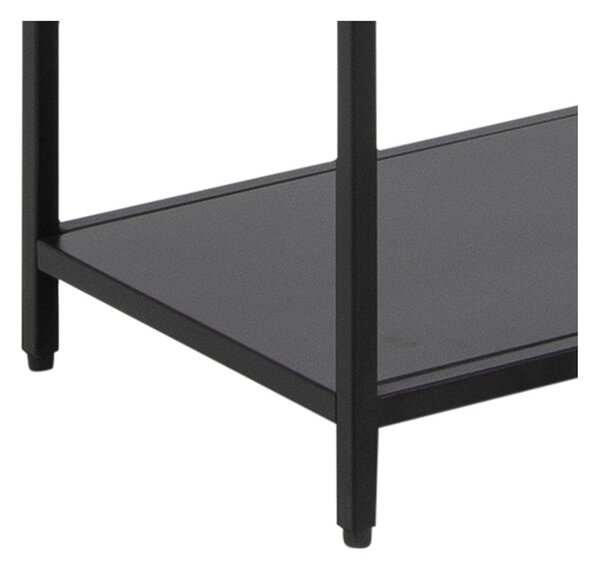 Czarny metalowy regał 70x185 cm Newcastle – Actona