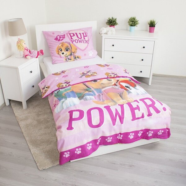 Bawełniana dziecięca pościel jednoosobowa 140x200 cm Paw Patrol – Jerry Fabrics