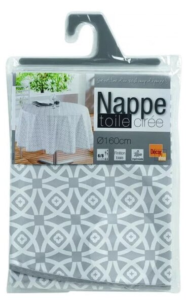 Obrus zmywalny ø 160 cm Abaca – douceur d'intérieur