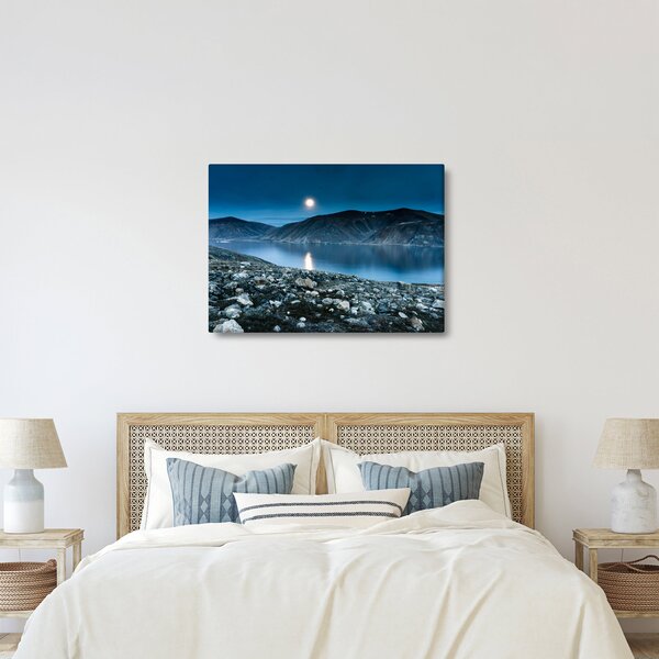 Obraz nocnego krajobrazu, Islandia (70x50 cm)