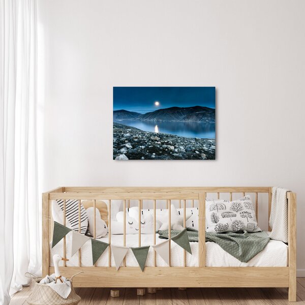Obraz nocnego krajobrazu, Islandia (70x50 cm)