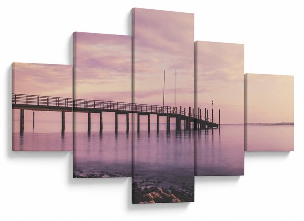 Obraz - Port (125x70 cm)