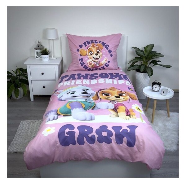 Dziecięca pościel jednoosobowa z mirowłókna 140x200 cm Paw Patrol – Jerry Fabrics